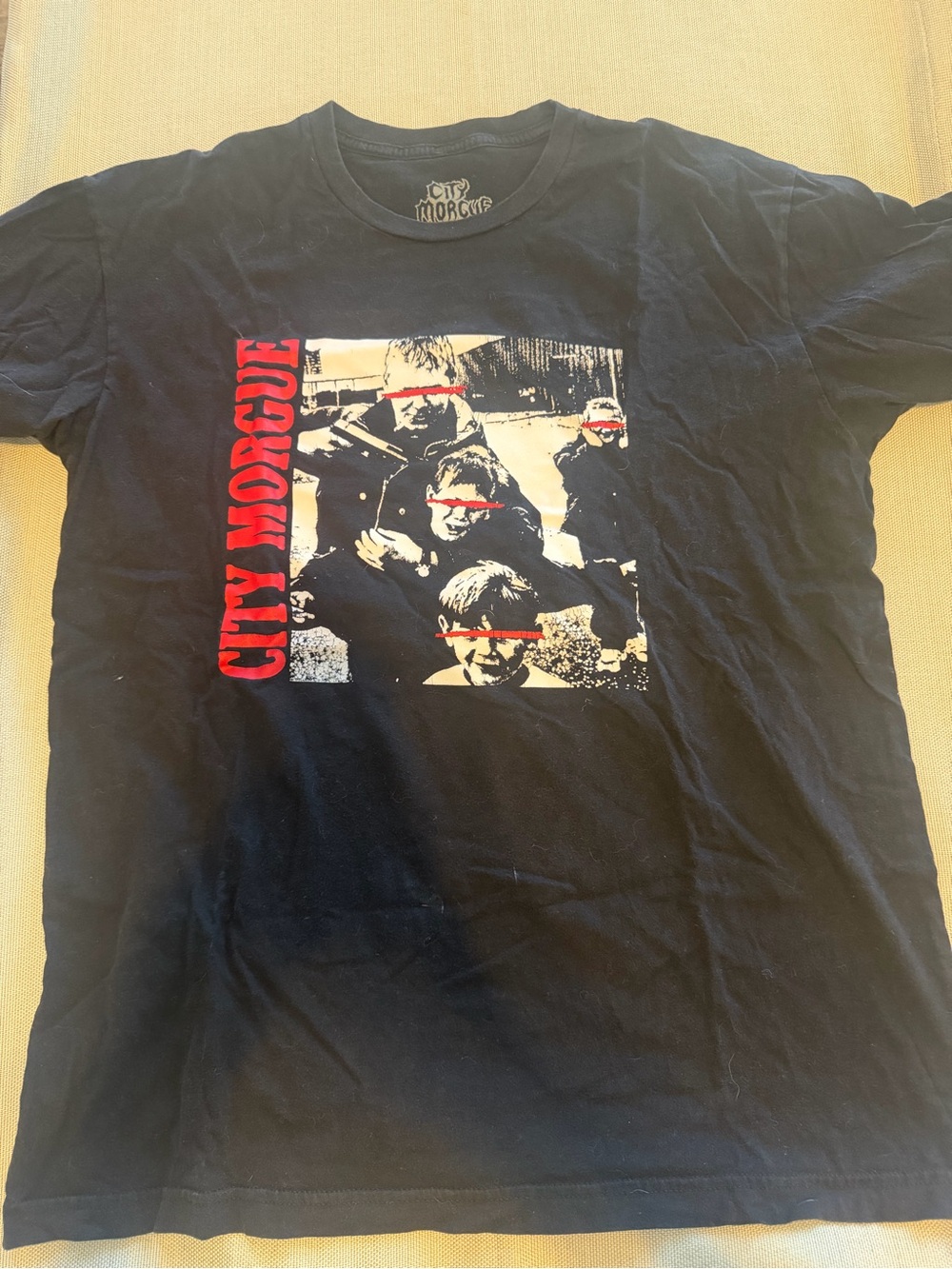 City Morgue - Black Graphic Tee - Short Sleeve